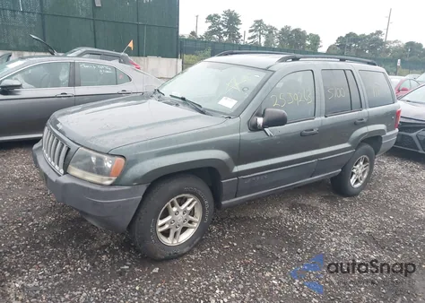 2004 Jeep Grand Cherokee Laredo из США, поврежденный, VIN 1J4GW48S54C227712